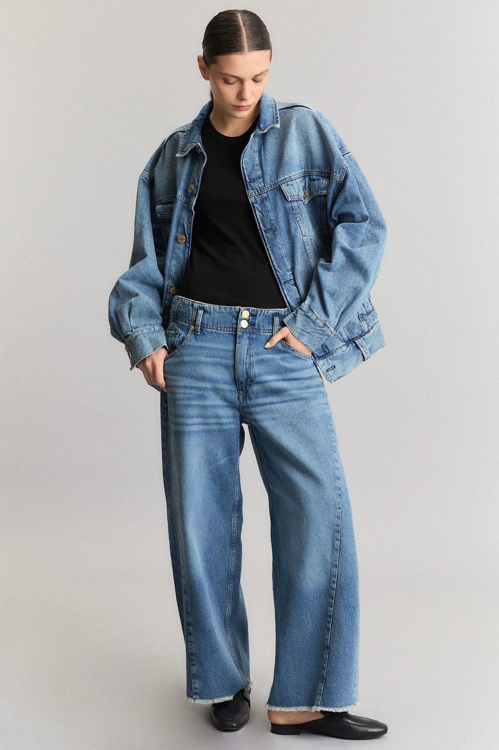 JEANS BARREL ULLA-KOSIUKO azul m