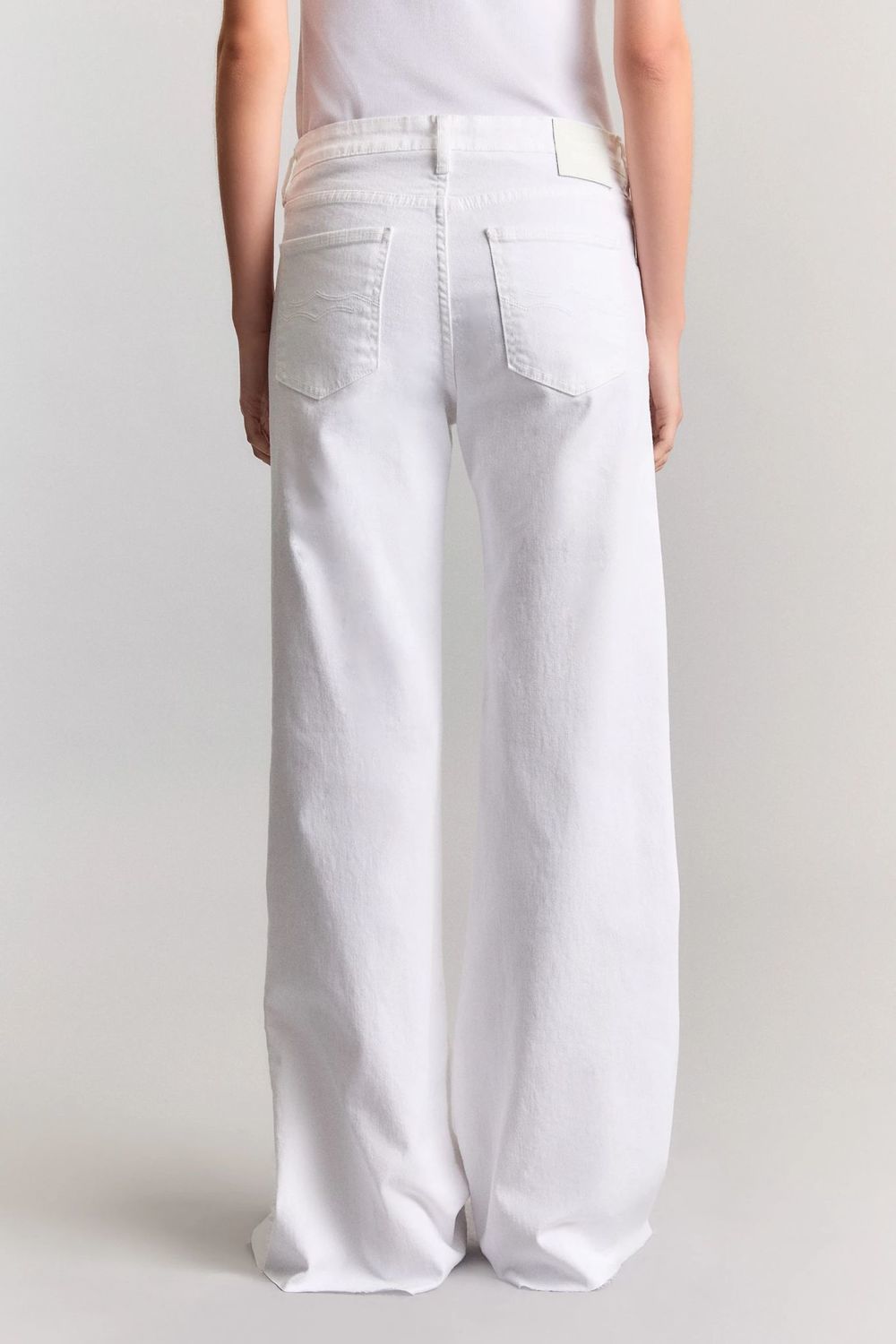 PANTALÓN FUNKY WHITE STRETCH- KOSIUKO blanco s