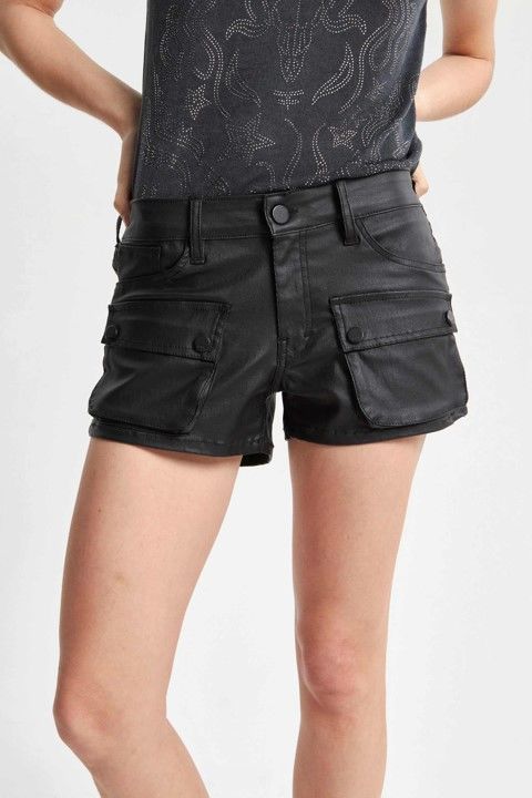 SHORT LOW BLACK-KOSIUKO negro xs