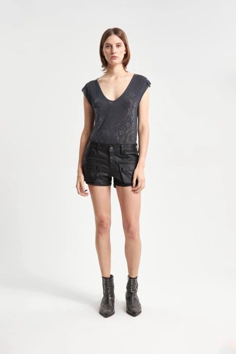 SHORT LOW BLACK-KOSIUKO negro xs