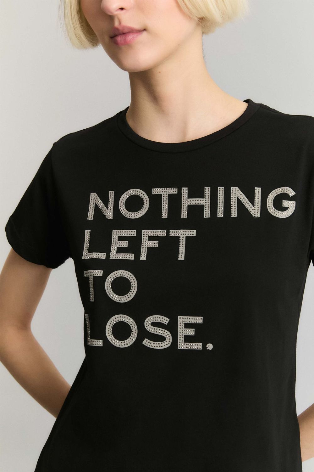 REMERA NOTHING LEFT TO LOSE-KOSIUKO negro xs