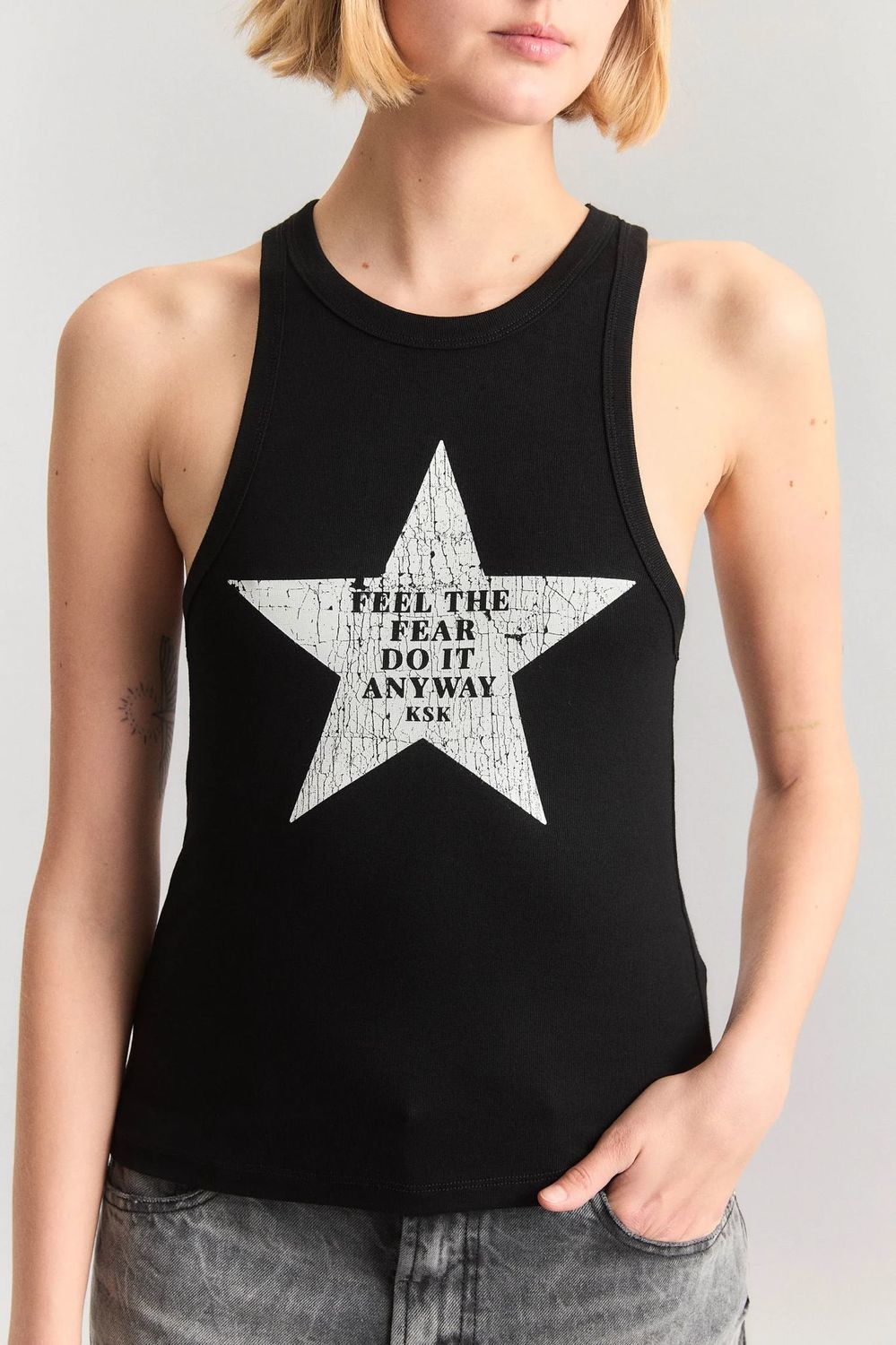 MUSCULOSA DO IT ANYWAY - KOSIUKO negro m